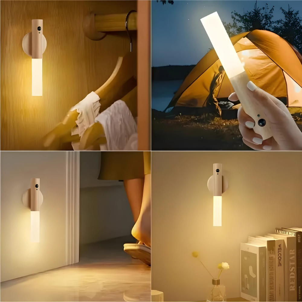 LUMOS Vägglampa 4-Pack